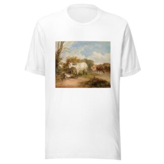 Pastoral Scene with Horse by Thomas Sidney Cooper T-Shirt