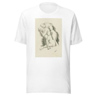 Nude 5 by After Auguste Rodin T-Shirt