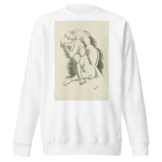 Nude 5 by After Auguste Rodin Sweatshirt