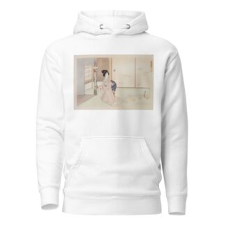 Kyōiku imayō bijin fūzoku zen Pl.01 by Toshikata Mizuno Hoodie