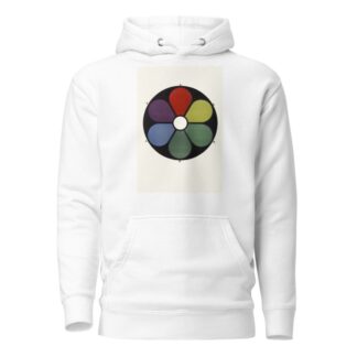 Darkened Shades of the Primaries and their Complementaries by James Ward Hoodie