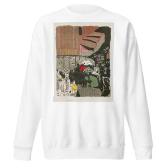 The Pastry Shop, from ‘Landscapes and Interiors’ by Édouard Vuillard Sweatshirt