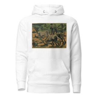 Kühe im Frühling by Ernst Ludwig Kirchner Hoodie