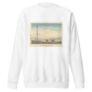 View Of The Fuji In The Hakone Mountains by Kobayashi Kiyochika Sweatshirt