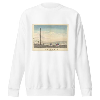 View Of The Fuji In The Hakone Mountains by Kobayashi Kiyochika Sweatshirt