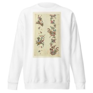 Floral design for printed textile Pl XXXI by Anonymous Sweatshirt