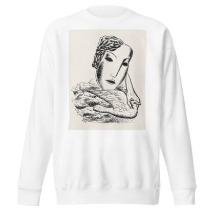 Vrouwenkop met vogel by Leo Gestel Sweatshirt