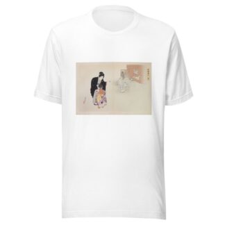 Kyōiku imayō bijin fūzoku zen Pl.11 by Toshikata Mizuno T-Shirt