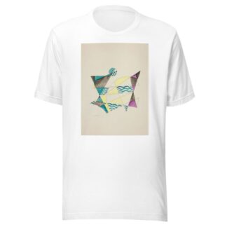 Abstraction Based on Sails, II by David Kakabadzé T-Shirt
