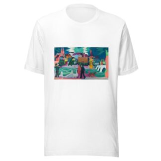Basel with the Rhine by Ernst Ludwig Kirchner T-Shirt
