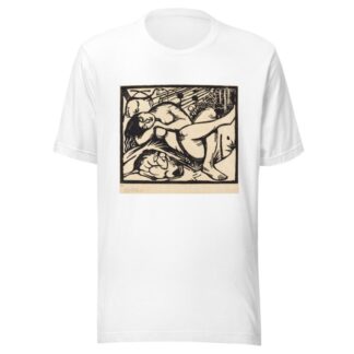 Sleeping Shepherdess by Franz Marc T-Shirt