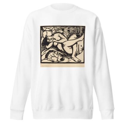 Sleeping Shepherdess by Franz Marc Sweatshirt