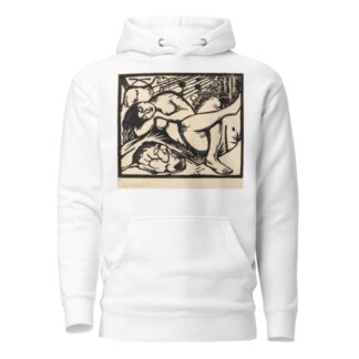 Sleeping Shepherdess by Franz Marc Hoodie