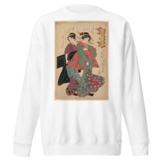 Kayoikomachi no mitate by Keisai Eisen Sweatshirt