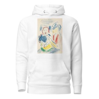 Frau mit Kind by Ernst Ludwig Kirchner Hoodie