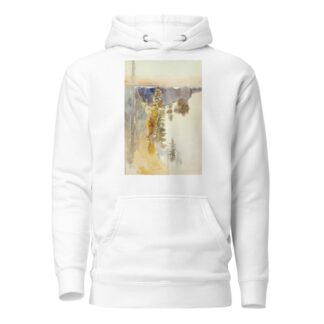 View from Kaukola Ridge by Albert Edelfelt Hoodie