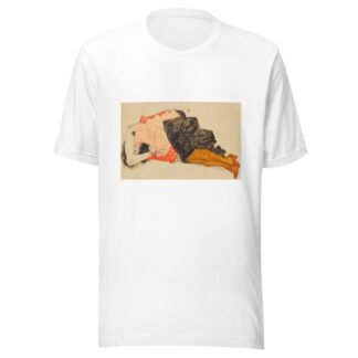 Frau, das Gesicht verbergend by Egon Schiele T-Shirt