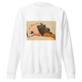 Frau, das Gesicht verbergend by Egon Schiele Sweatshirt