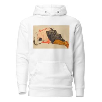 Frau, das Gesicht verbergend by Egon Schiele Hoodie