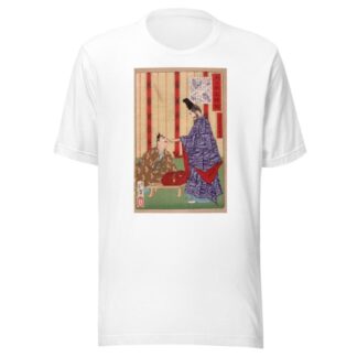 Taira no Shigemori Sending Gold to China by Tsukioka Yoshitoshi T-Shirt