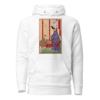 Taira no Shigemori Sending Gold to China by Tsukioka Yoshitoshi Hoodie