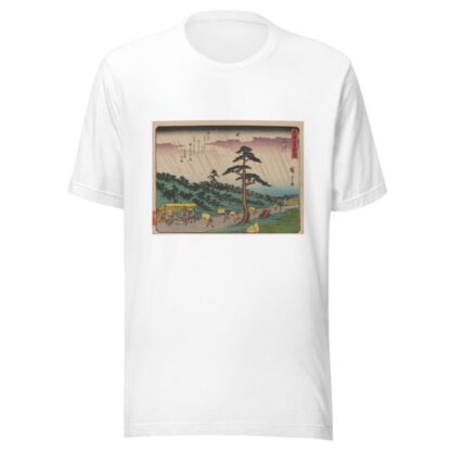 Tokaido gojusantsugi, Pl.34 by Andō Hiroshige T-Shirt
