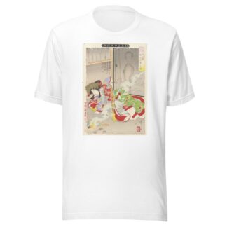 The Ghost of Seigen Haunting Sakurahime by Tsukioka Yoshitoshi T-Shirt