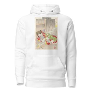 The Ghost of Seigen Haunting Sakurahime by Tsukioka Yoshitoshi Hoodie
