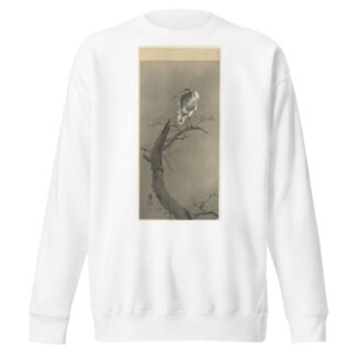 Kwak on branch by Ohara Koson Sweatshirt