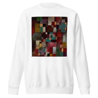 Redgreen and Violet-Yellow Rhythms by Paul Klee Sweatshirt