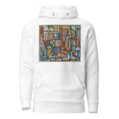 Kompozycja abstrakcyjna II – geometryczna by Sasza Blonder Hoodie