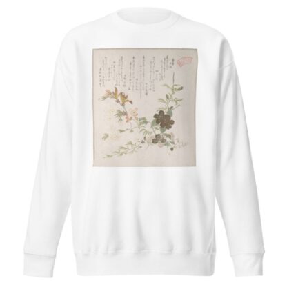 Cherry Blossoms and Yamabuki Flowers by Kubo Shunman Sweatshirt