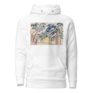 Sanddünen unter Bäumen by Ernst Ludwig Kirchner Hoodie