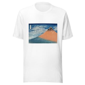 South Wind, Clear Dawn by Katsushika Hokusai T-Shirt