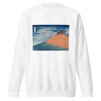 South Wind, Clear Dawn by Katsushika Hokusai Sweatshirt