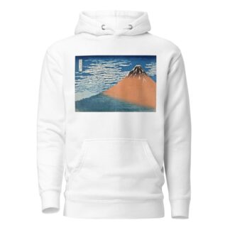 South Wind, Clear Dawn by Katsushika Hokusai Hoodie