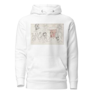 Karikaturale koppen by Carel Adolph Lion Cachet Hoodie
