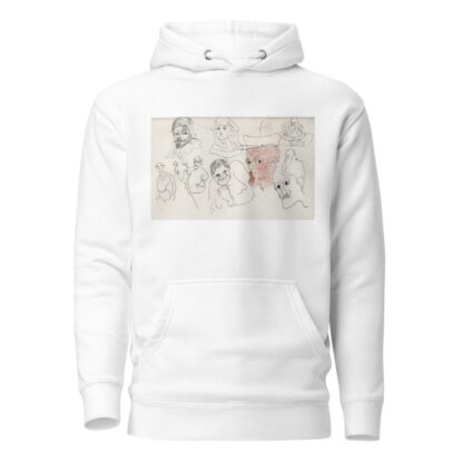 Karikaturale koppen by Carel Adolph Lion Cachet Hoodie