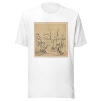 Landscape in the Style of Ni Zan by Chen Hongshou T-Shirt