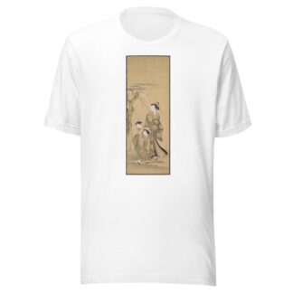 Woman and Two Children by Kubo Shunman T-Shirt