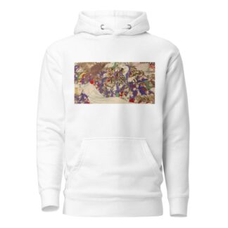 Tigers Attacking Chinese Soldiers during the Battle of Pyeongyang by Watanabe Nobukazu Hoodie