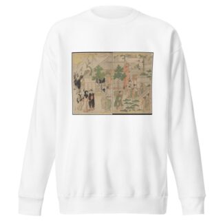 New Year’s Morning by Torii Kiyonaga Sweatshirt