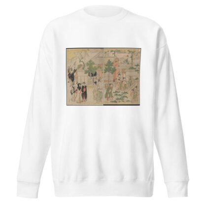 New Year’s Morning by Torii Kiyonaga Sweatshirt