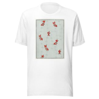 Seamless gold fish illustration by Watanabe Seitei T-Shirt
