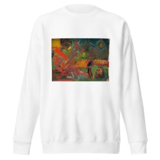 By the Campfire by Arnold Peter Weisz-Kubínčan Sweatshirt