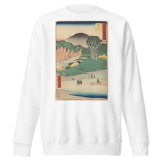 Kakegawa by Andō Hiroshige Sweatshirt