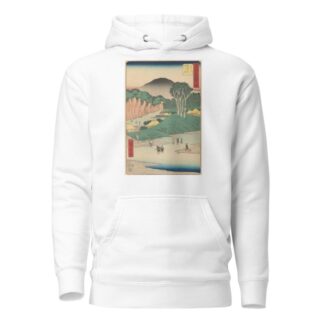 Kakegawa by Andō Hiroshige Hoodie