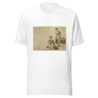 Yoshiwara suzume by Katsushika Hokusai T-Shirt