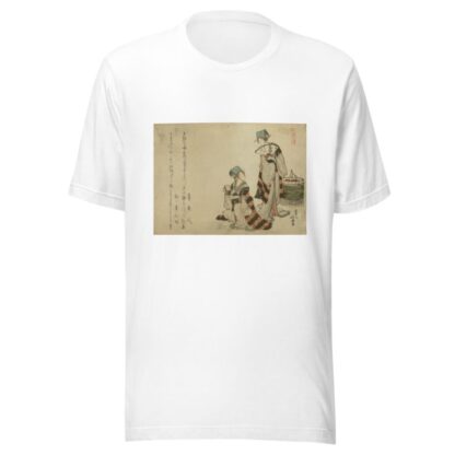 Yoshiwara suzume by Katsushika Hokusai T-Shirt