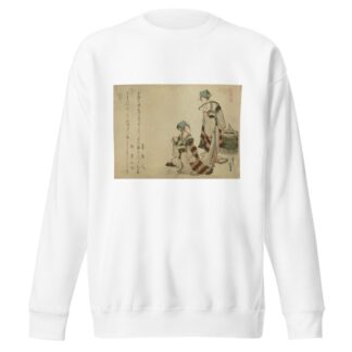 Yoshiwara suzume by Katsushika Hokusai Sweatshirt
